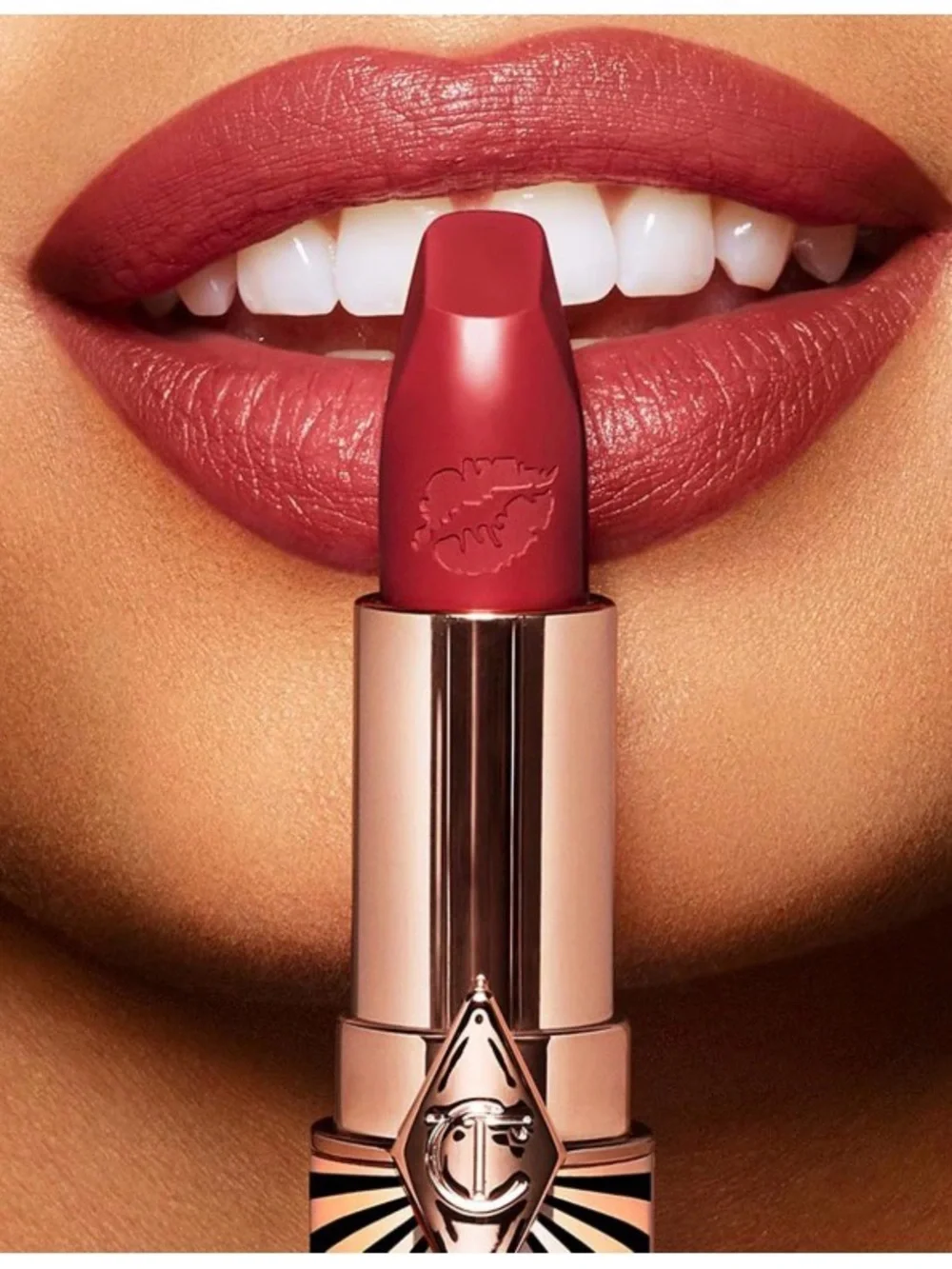 Charlotte Tilbury Lipstick & Airbrush Finish Trio